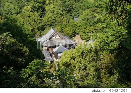 【瀬戸内三十三観音霊場】第十二番　禅光寺安住院俯瞰　岡山県岡山市中区 40424292