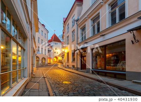 Tallinn. Estonia. Old city. 40431930