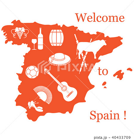 various symbols of Spain Travel and leisure. various symbols of Spain Travel and leisure. 40433709