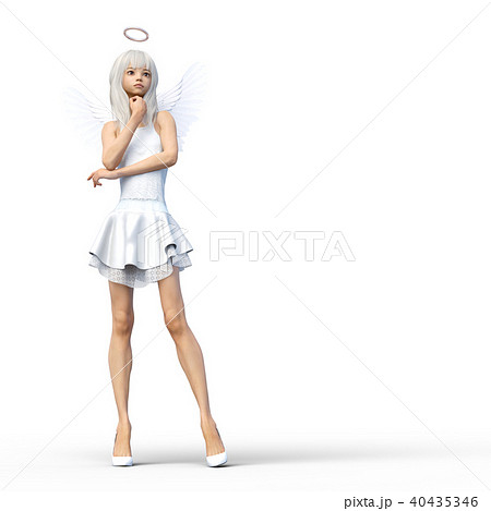 かわいい天使 フェアリー 妖精 perming3DCGイラスト素材 かわいい天使 フェアリー 妖精 perming3DCGイラスト素材 40435346