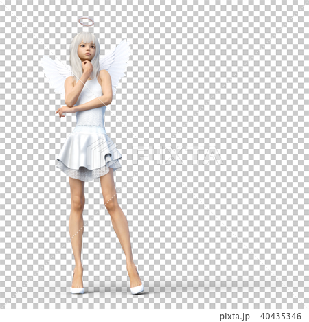 かわいい天使 フェアリー 妖精 perming3DCGイラスト素材 かわいい天使 フェアリー 妖精 perming3DCGイラスト素材 40435346