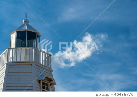 大阪府堺市堺区にある旧堺燈台を撮影したもの 40436776