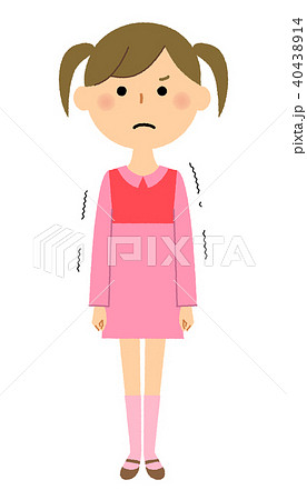 女の子　悔しい 40438914