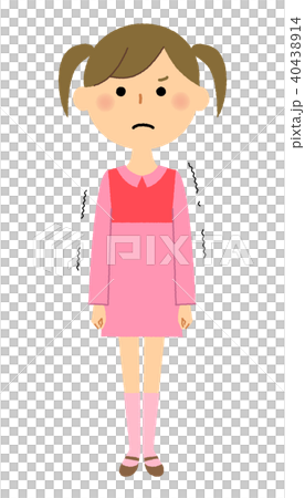 女の子　悔しい 40438914