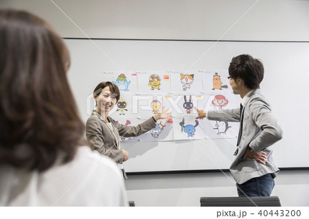 キャラクター選考イメージ アイデア出し キャラクター選考イメージ アイデア出し 40443200