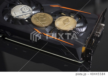 bitcoins on graphic videocard 40445584