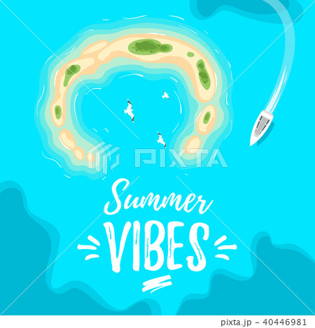paradise sea round shape island 40446981