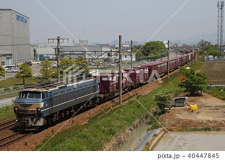 EF66形 0番台電気機関車 コンテナ貨物列車 EF66形 0番台電気機関車 コンテナ貨物列車 40447845