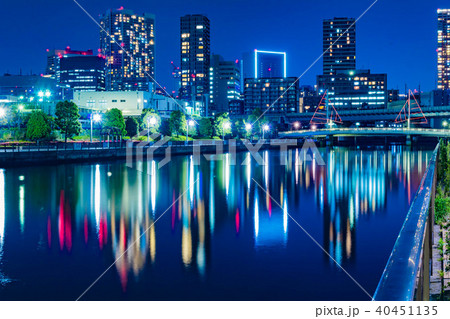 高浜運河と浜路橋 高浜運河と浜路橋 40451135