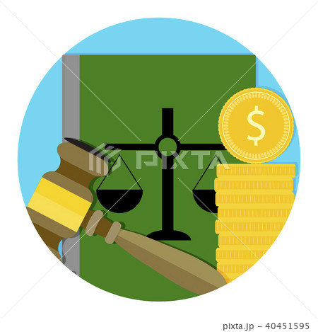 Legal consultation fee icon 40451595
