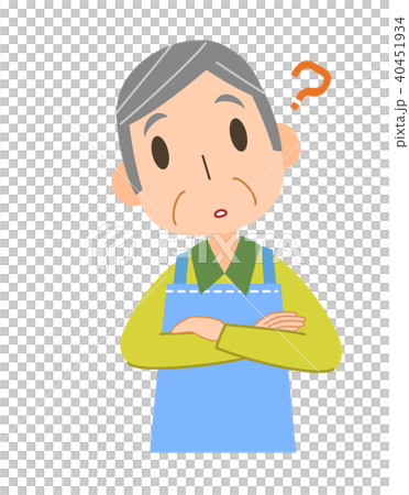 圍裙的老人 圍裙的老人 40451934