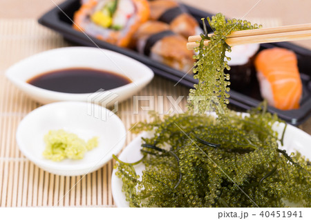 Fresh Sea Grapes (Caulerpa Lentillifera) , 40451941