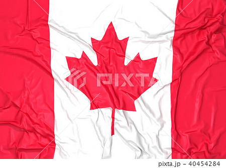 カナダ国旗のイラスト素材