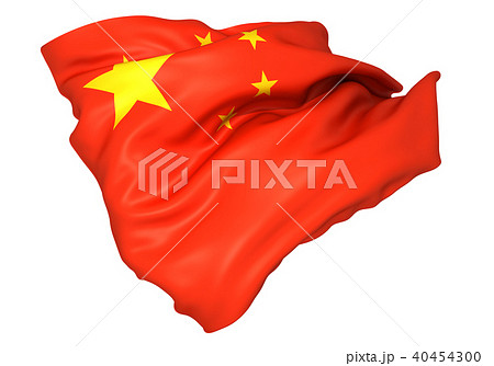 中国国旗のイラスト素材