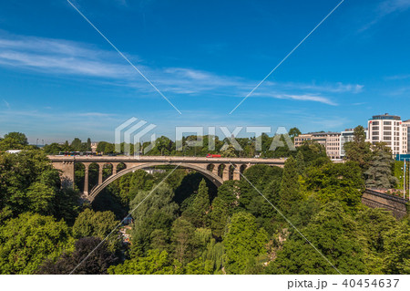 Adolf bridge in Luxembourg city 40454637