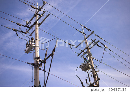 The telephone poles in the sky The telephone poles in the sky 40457155