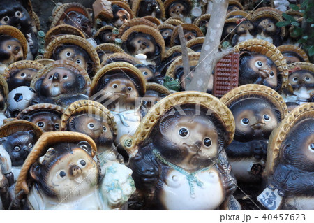 たぬきの置物 40457623