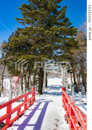 冬の赤城神社 40458201