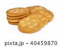 Wheat cracker on white background 40459870