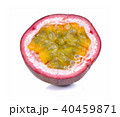passion fruit on white background 40459871