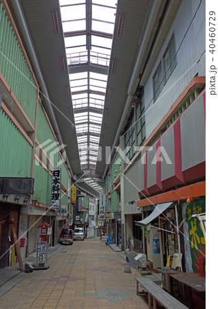 水戸東照宮の下にある宮下銀座アーケード街 40460729