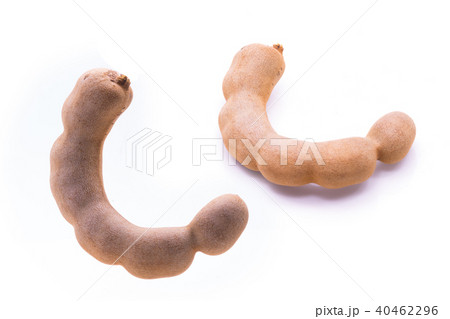 Tamarind isolated on white background 40462296