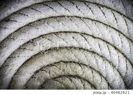 Circular spirally of old nautical rope background Circular spirally of old nautical rope background 40462621