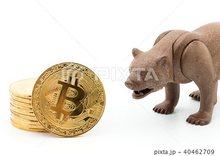 クマとビットコイン: Bitcoin Bearich 40462709