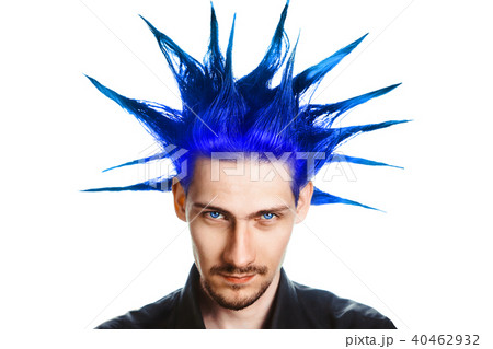 guy with a Mohawk guy with a Mohawk 40462932