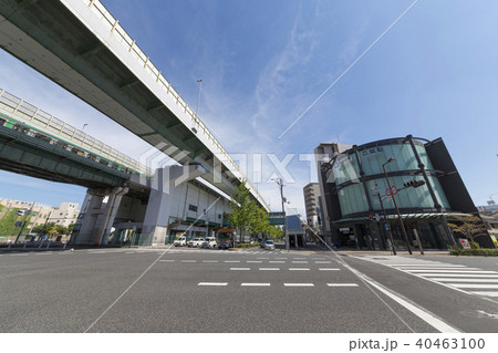 大阪メトロ九条駅と阪神電車九条駅 大阪メトロ九条駅と阪神電車九条駅 40463100