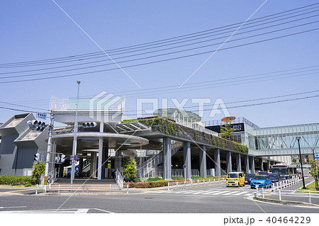 名古屋市緑区都市風景　徳重駅前交差点　バスターミナル　ヒルズウォーク徳重ガーデンズ　徳重車庫 40464229