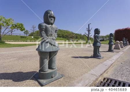 ニサンザイ古墳のはにわの柵柱 40465689