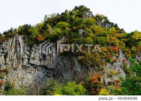 北海道　層雲峡　紅葉 40466696