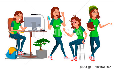 Business Woman Character Vector. Business Woman Character Vector. 40468162