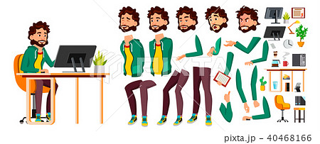 Office Worker Vector. Office Worker Vector. 40468166