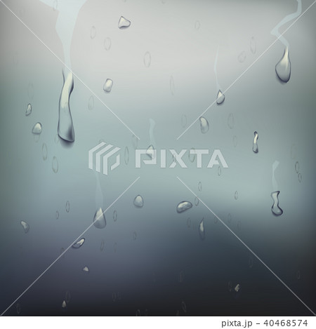 Wet Glass Vector. Wet Glass Vector. 40468574