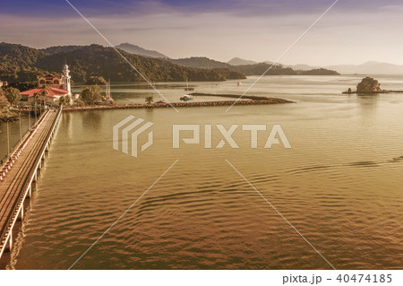 One afternoon in the port of Langkawi  40474185