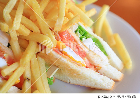 おいしいクラブハウスサンド 40474839