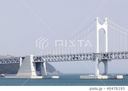 広安大橋 釜山 足 40476193