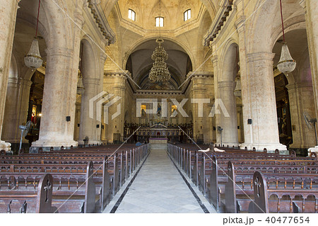 サン・クリストバル大聖堂　ハバナ大聖堂　内観 40477654