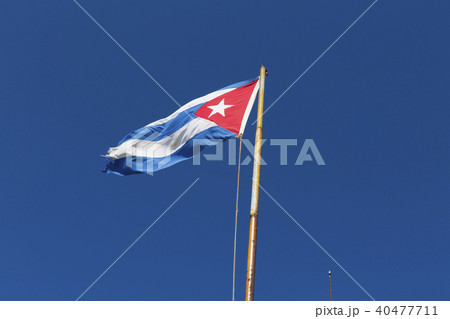 モロ要塞　キューバ国旗 40477711