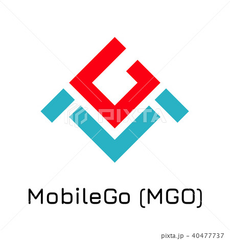 MobileGo (MGO). Vector illustration crypto coin i MobileGo (MGO). Vector illustration crypto coin i 40477737