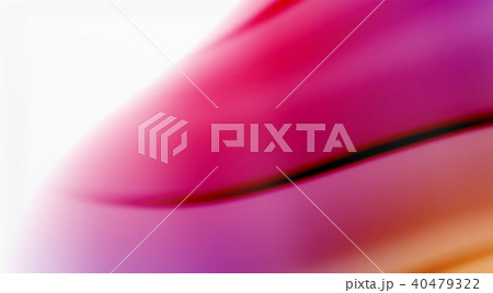 Swirl fluid flowing colors motion effect, holographic abstract background 40479322
