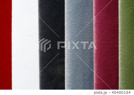 Exquisite fabric samples in adorable colours. 40480184