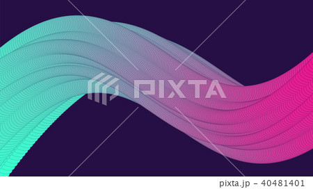 Abstract background with bright wavy element Abstract background with bright wavy element 40481401