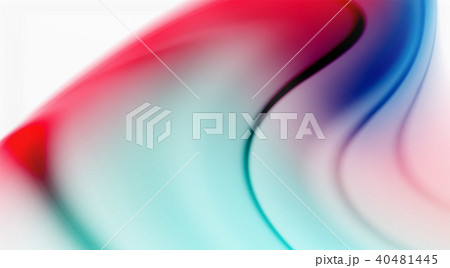 Swirl fluid flowing colors motion effect, holographic abstract background 40481445