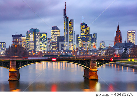 Night Frankfurt am Main, Germany 40481876