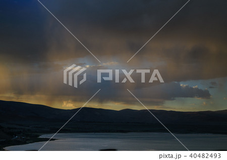 Stormy Skies over Mono Lake 40482493