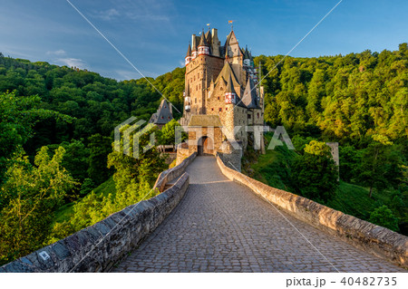Burg Eltz castle in Rhineland-Palatinate, Germany. 40482735