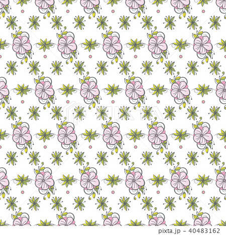 flowers seamless pattern flowers seamless pattern 40483162